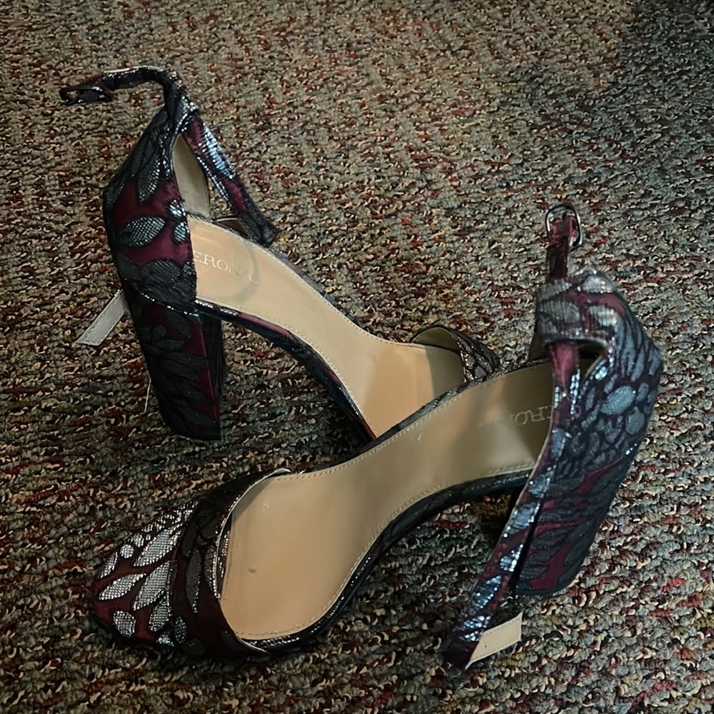 Merona block heel sandals